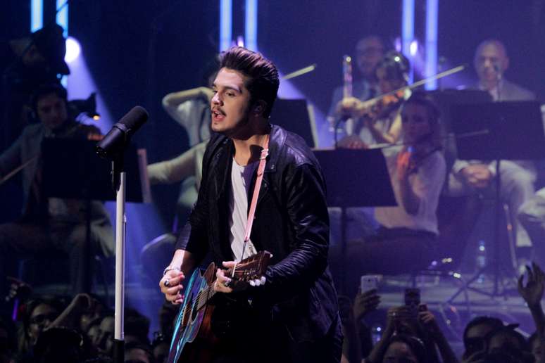 Luan Santana grava DVD em S&atilde;o Paulo 