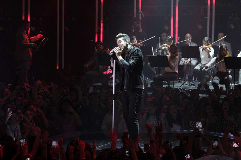 Luan Santana grava DVD em S&atilde;o Paulo 