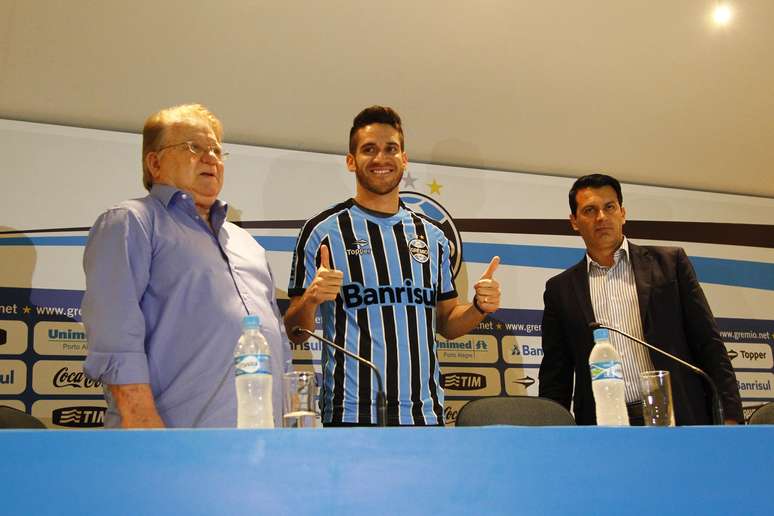 Grêmio apresentou novo reforço Marcelo Oliveira