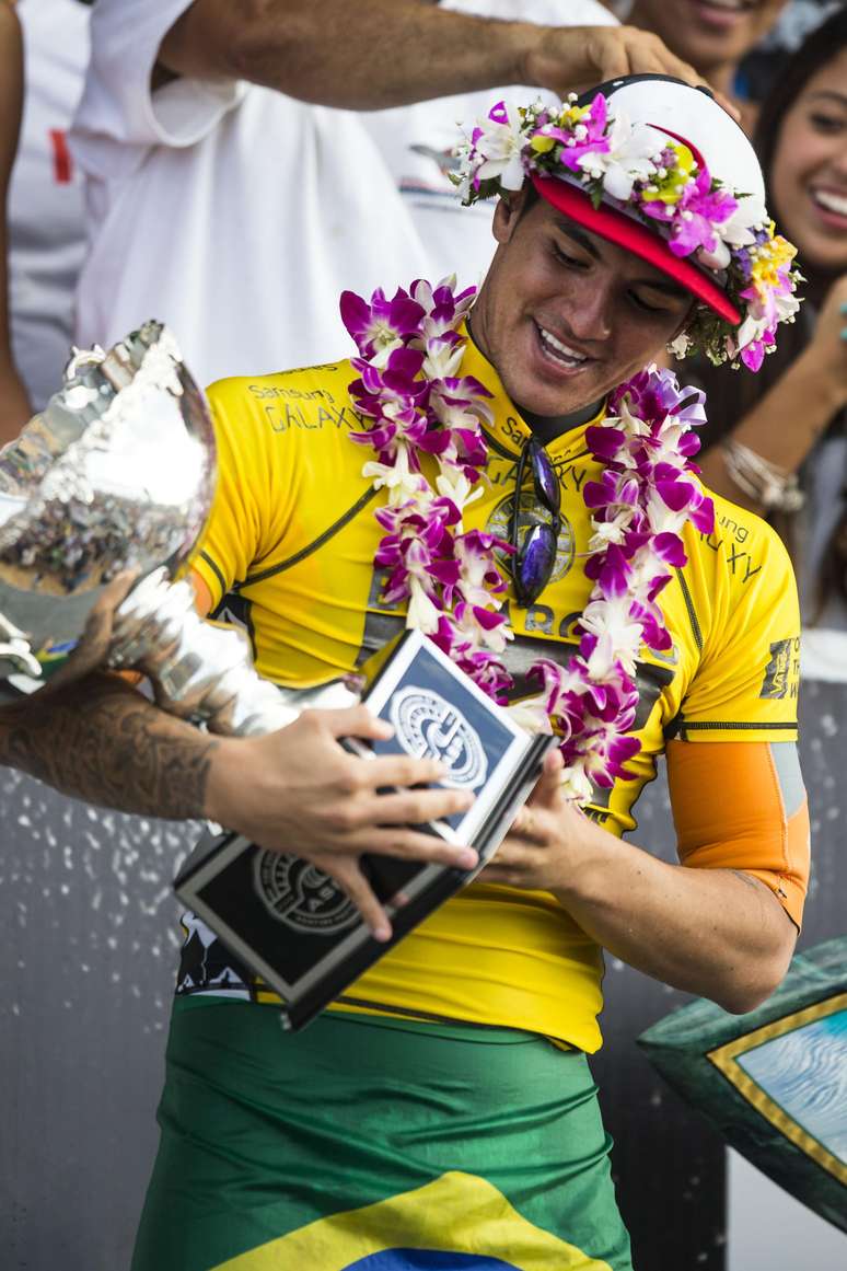 Medina foi campeão mundial de surfe em 2014