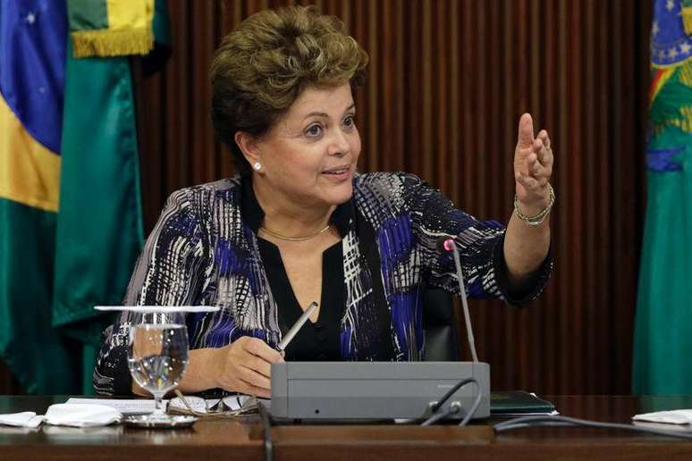 <p>Dilma Rousseff v&ecirc; melhora na economia brasileira</p>