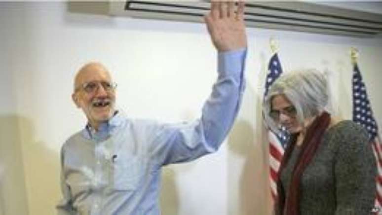 <p>Alan Gross foi libertado na semana passada, ap&oacute;s 5 anos preso em Cuba</p>