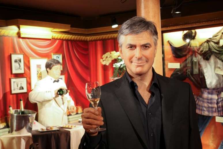 <p><strong>Museu Gr&eacute;vin</strong>: George Clooney faz parte do acervo</p>
