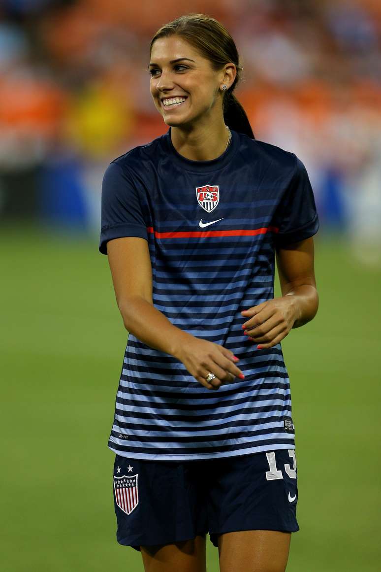 Americana Alex Morgan &eacute; uma das melhores jogadoras do mundo
