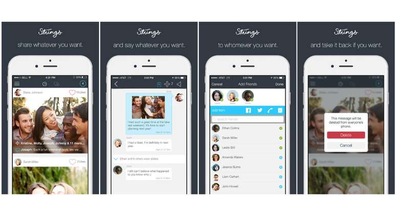 Novo aplicativo permite apagar mensagens já enviadas