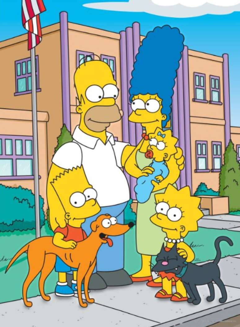 <p>Os Simpsons podem não ser americanos</p>