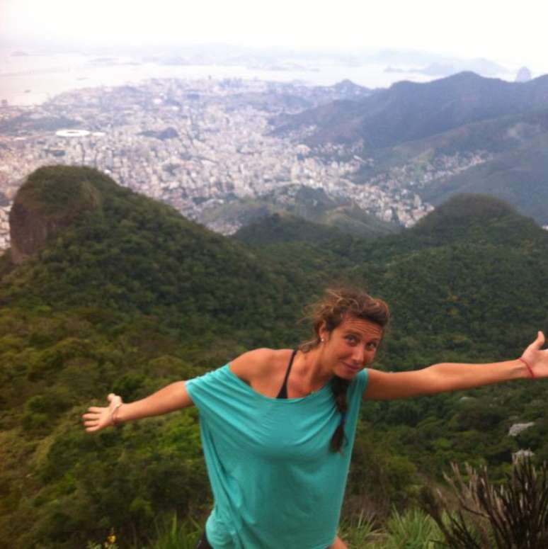 <p>Gaia Molinari estava passeando no Brasil, quando foi morta</p>