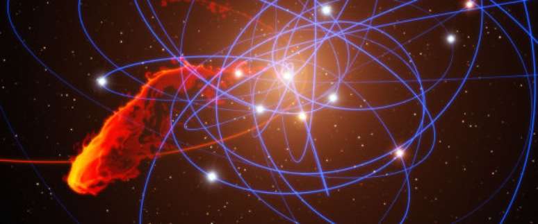 Nova teoria afirma que objeto visto próximo de buraco negro seria nuvem de gás