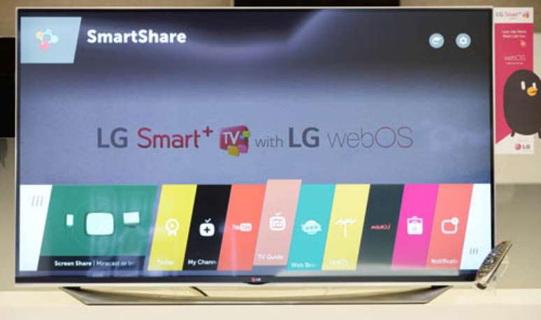 Novas televisões da LG terão sistema webOS 2.0, até 60% mais veloz que o anterior, promete a marca