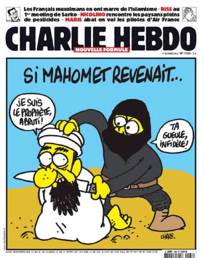 Jornal polêmico: relembre as charges do Charlie Hebdo