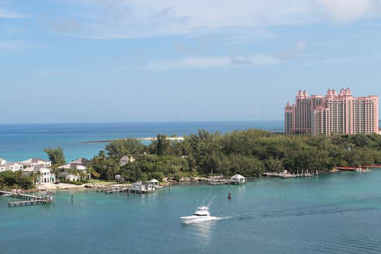 <p>A capital de Bahamas, Nassau, &eacute; a primeira parada do Disney Dream</p>