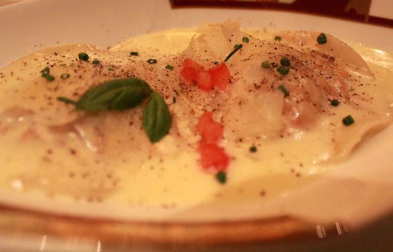 <p>Massa servida no italiano Palo</p>