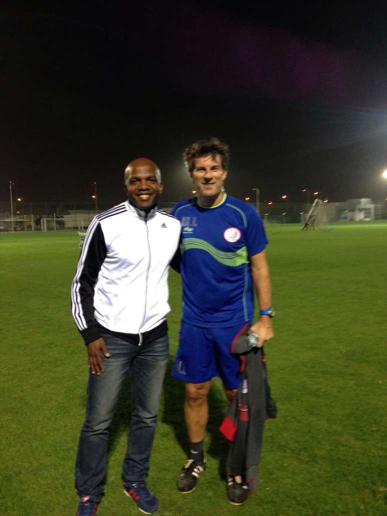 <p>Thiago Oliveira tamb&eacute;m fez est&aacute;gio com dinamarqu&ecirc;s Michael Laudrup</p>