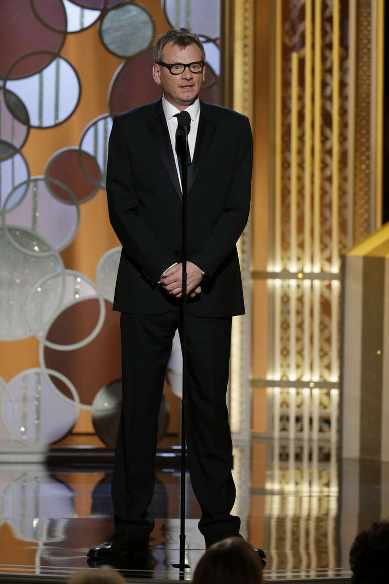<p>Theo Kingma durante premiação do Globo de Ouro</p>