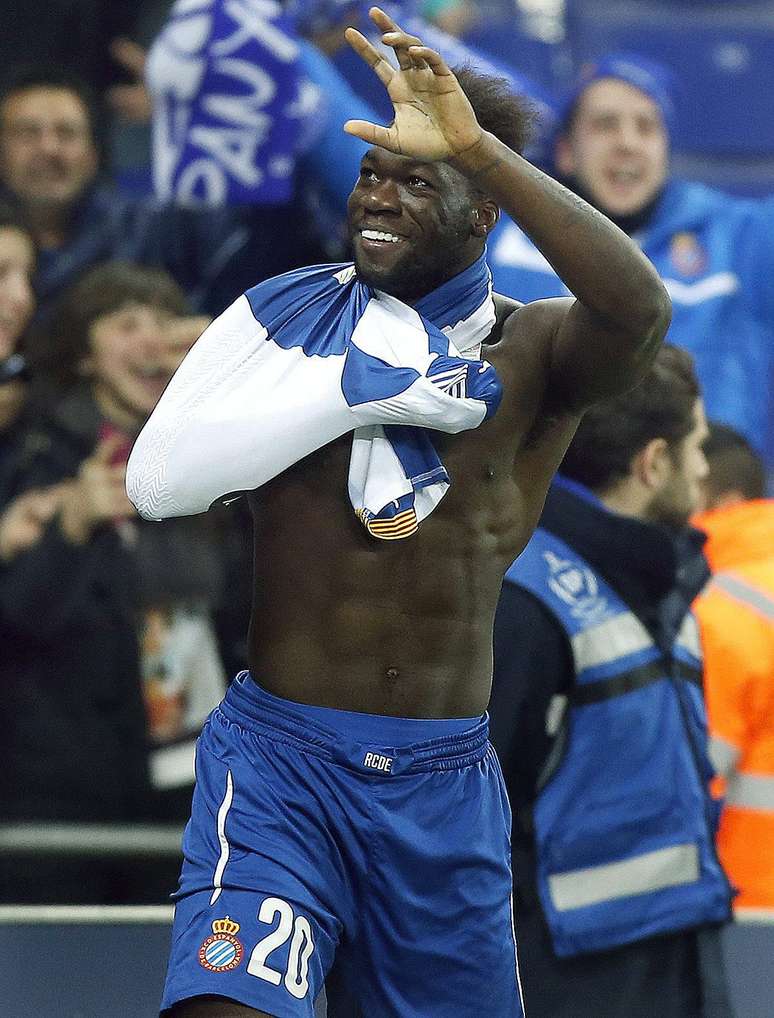 Felipe Caicedo foi destaque de classificação do Espanyol