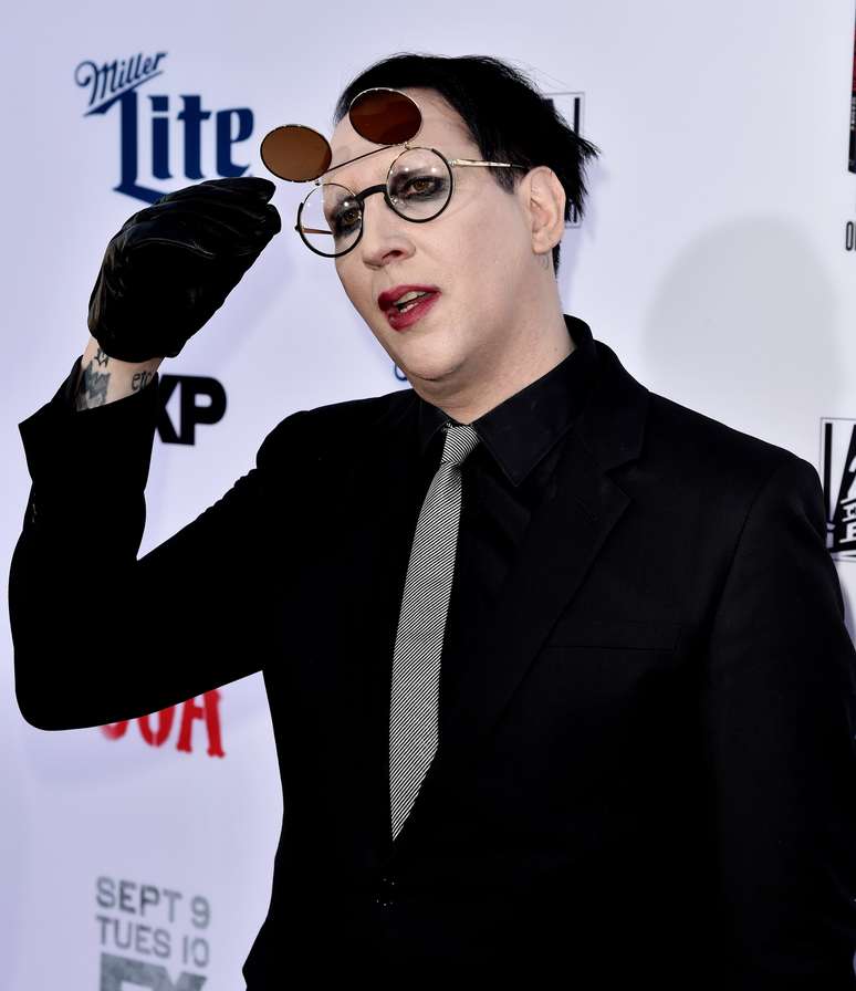 Marilyn Manson em evento de setembro do ano passado