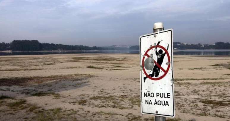 <p>Reservatório Guarapiranga em foto de novembro de 2014</p>