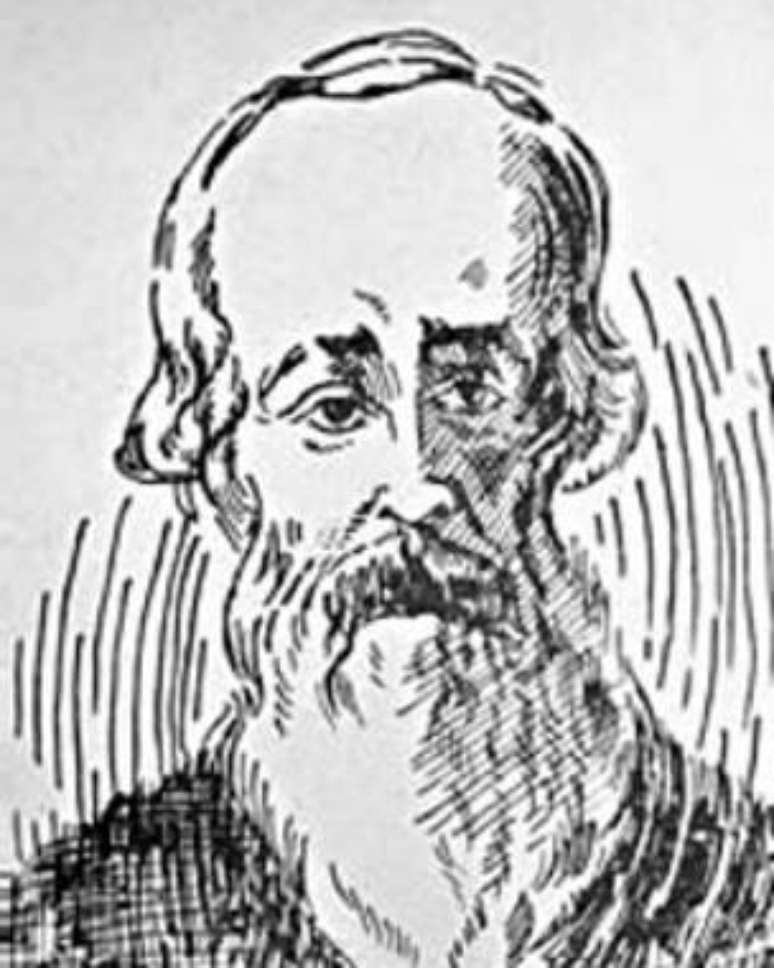 Retrato falado do fazendeiro Manoel da Motta Coqueiro, enforcado em 1855 sob a acusa&ccedil;&atilde;o de "encomendar" assassinato de colonos