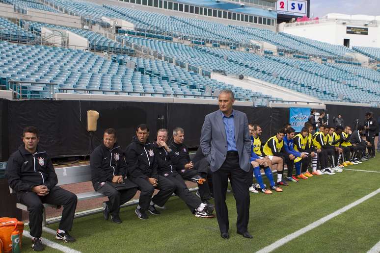 Tite conseguiu sua primeira vitória desde que retornou ao Corinthians