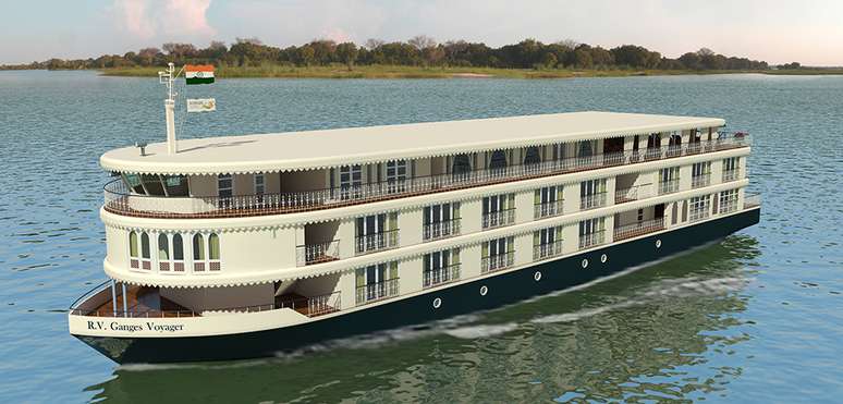 Ganges Voyager II tem ambientes inspirados no período colonial britânico