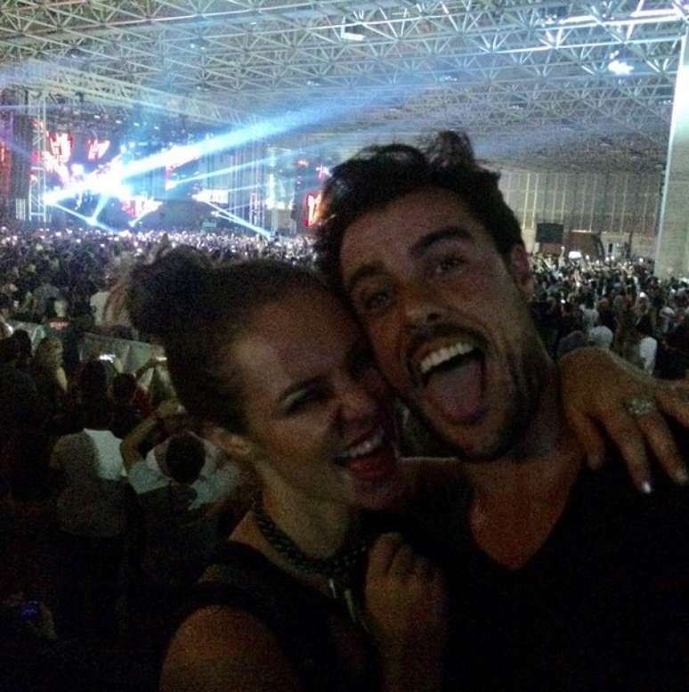 Os dois chegaram a publicar uma foto no Instagram 