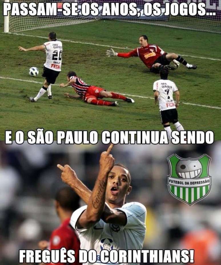 OS MELHORES MEMES DA DERROTA DO SÃO PAULO PARA O CORINTHIANS NA