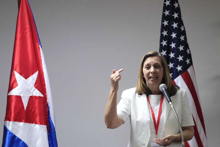 A chefe da delegação cubana, Josefina Vidal, relatou que o termo "pressionar" não foi utilizado nas reuniões 