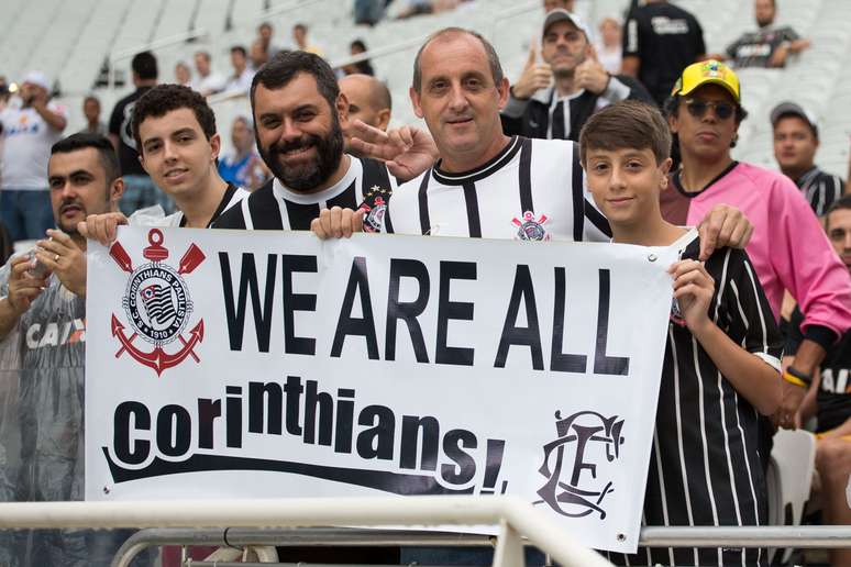 Torcida do Corinthians é a maior do Estado de São Paulo