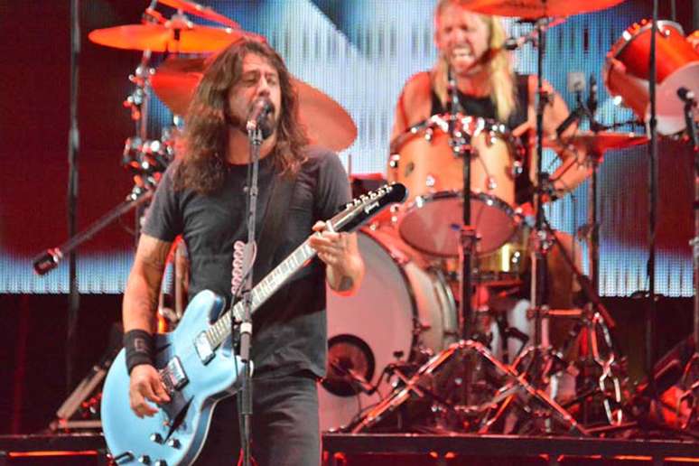 Dave Grohl e Taylor Hawkins