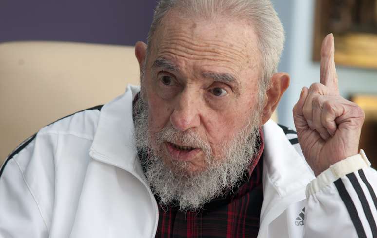 <p>ùltima aparição pública de Fidel Castro foi em janeiro de 2014</p>