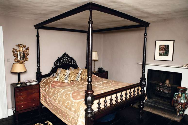 'Samuel Taylor Coleridge viveu em nossa casa. O quarto de hóspede era o quarto do poeta, onde ele costumava escrever'