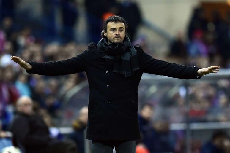 <p>Luis Enrique defendeu seu jogador</p>