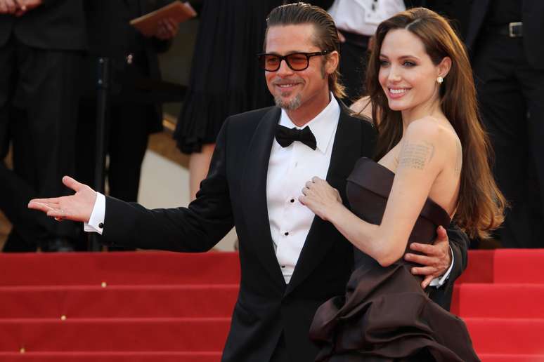 Brad Pitt e Angelina Jolie se casaram em 2014
