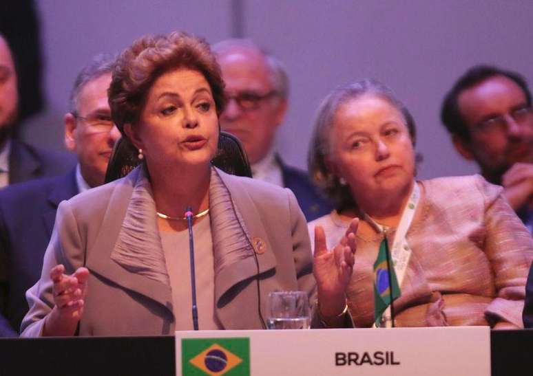 Presidente Dilma Rousseff discursa na cúpula da Celac na Costa Rica. 28/01/2015
