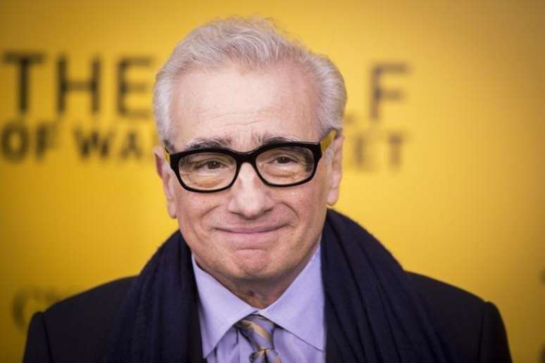 Diretor Martin Scorsese na pré-estreia do filme "O Lobo de Wall Street", em Nova York, Estados Unidos, em dezembro de 2013. 17/12/2013