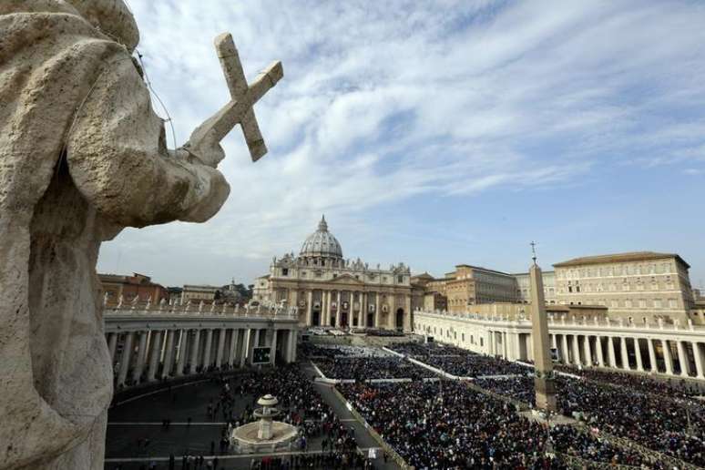 Vista geral da Praça São Pedro, no Vaticano, em novembro do ano passado. 23/11/2014