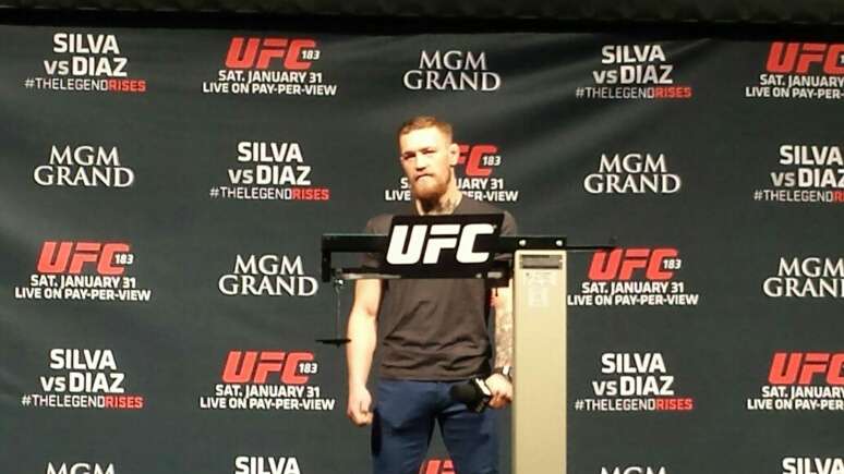 <p>Conor McGregor enfrentará o brasileiro no UFC 189, em Las Vegas</p>