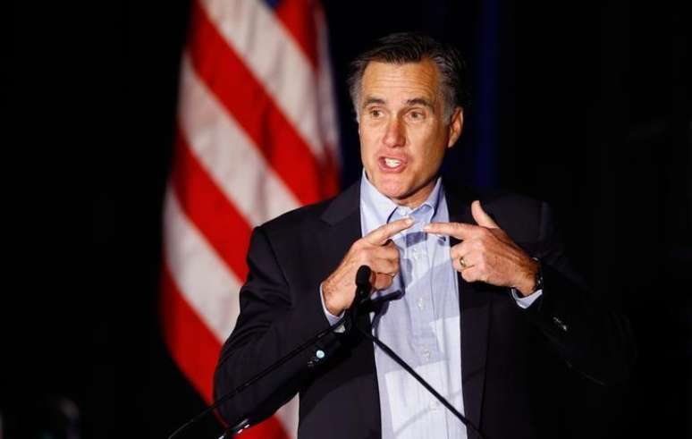 Mitt Romney faz discurso em San Diego. 16/01/2015.