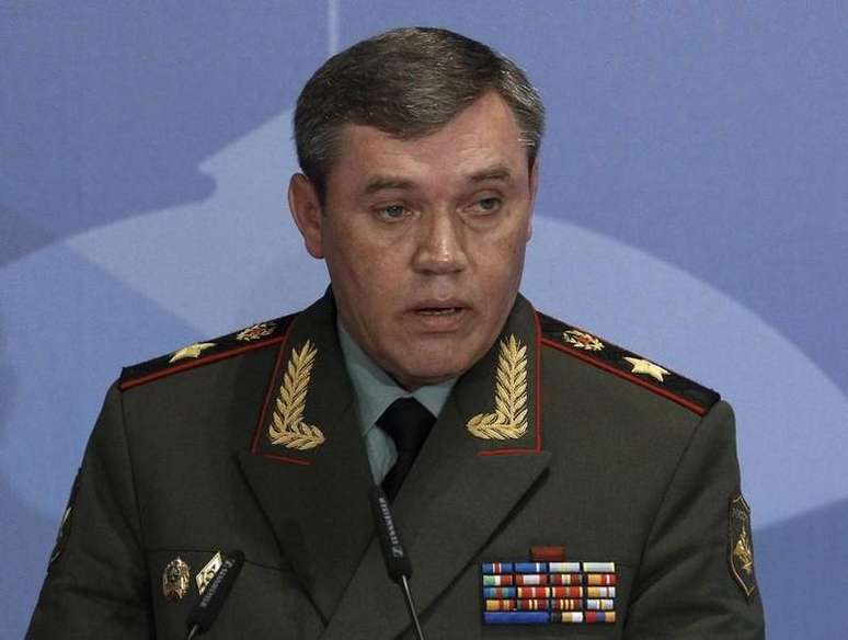 Comandante das Forças Armadas russas, Valery Gerasimov, em foto de arquivo. 23/05/2013