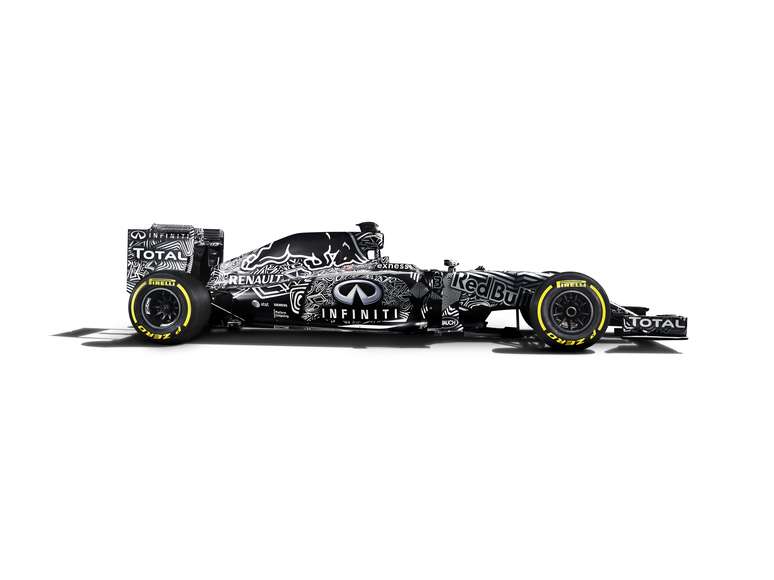 Red Bull apresenta carro estilo camuflado