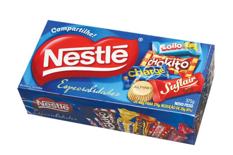 Caixa de Bombons Especialidades Nestlé