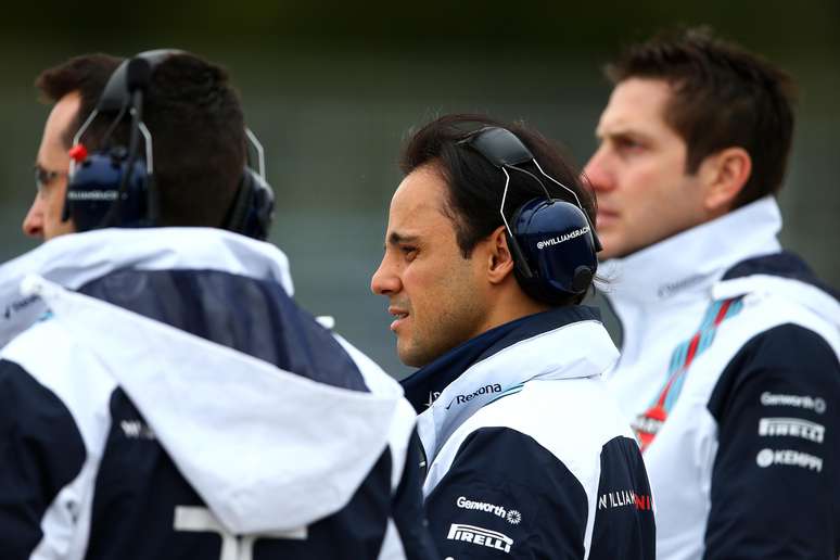 <p>Brasileiro Felipe Massa não levou sua Williams para as pistas</p>