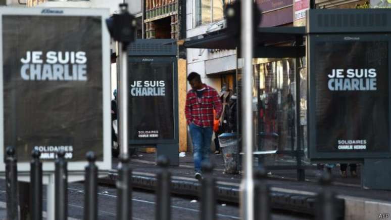  Número de ameaças cresceu desde os ataques em Paris, inclusive contra a redação da revista Charlie Hebdo