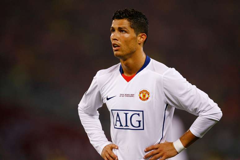 Cristiano Ronaldo fez um excelente 2008 no Manchester United
