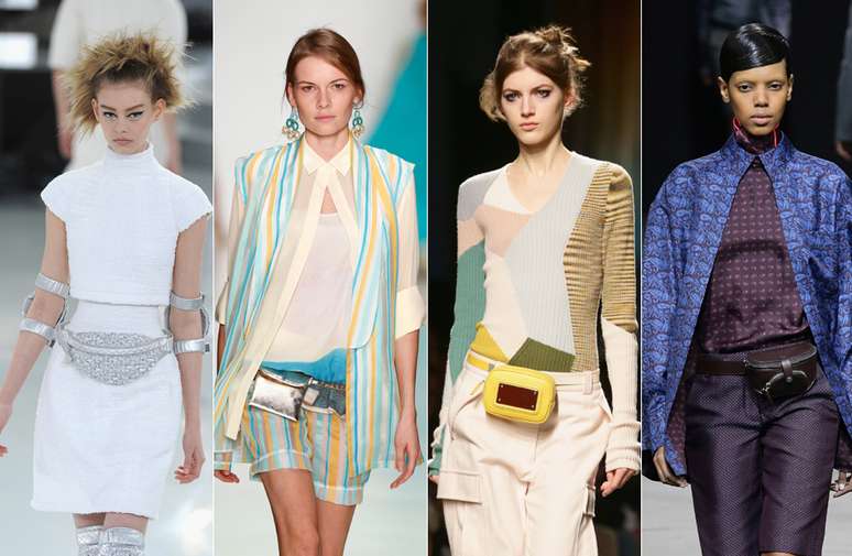 Chanel, Laroom, Missoni e Alexander Wang desfilam modelos diferentes de pochete