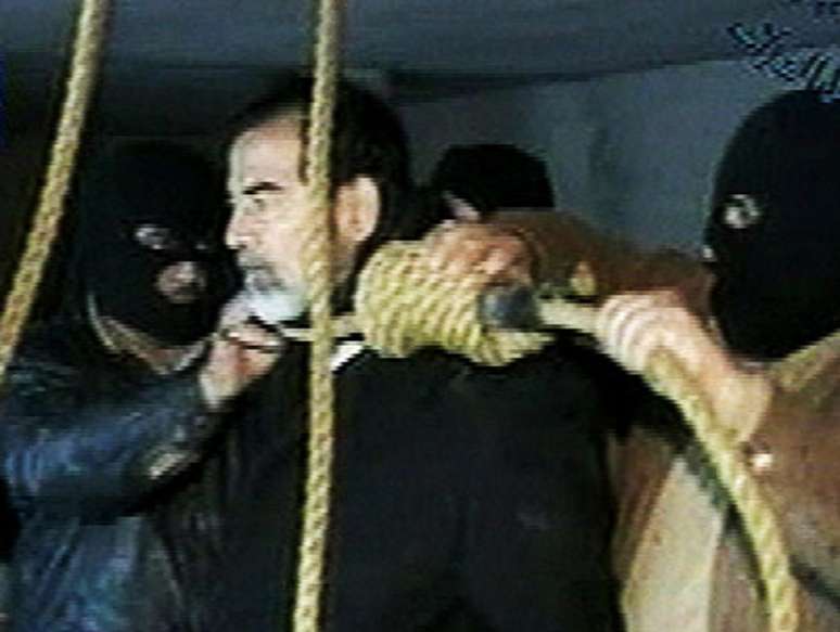 <p>Saddam Hussein foi executado em 30 de dezembro de 2006, em Bagdá, capital do país</p>