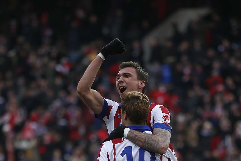 Mandzukic fez 20 gols com a camisa do Atlético nessa temporada