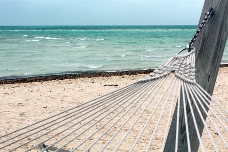 <p>Praia reservada para adultos em Castaway Cay</p>