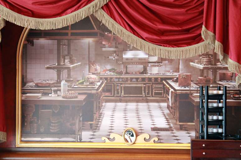 <p>O filme Ratatouille inspirou o restaurante franc&ecirc;s Remy, que tem menu de chef estrelado</p>