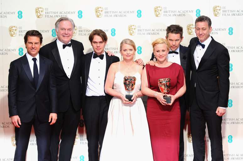 Tom Cruise entregou o Bafta de Melhor Filme para 'Boyhood'